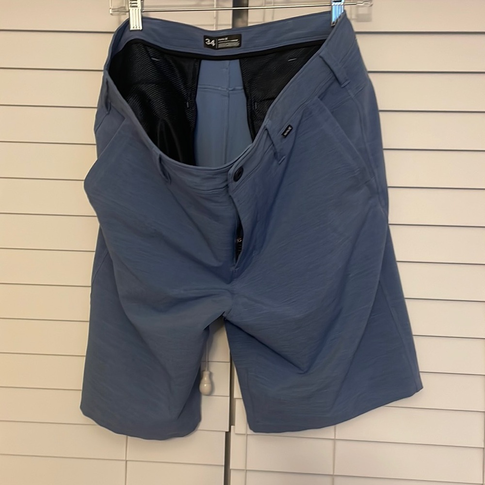 Hurley Men’s Shorts. Blue Heather.